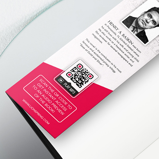 Kitap kılıfında MP3 QR Kodu fikri